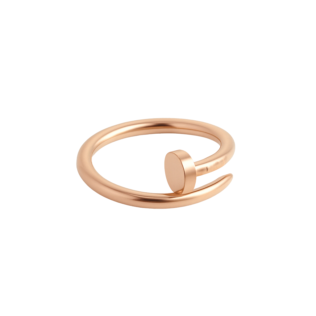 Sculpted 18K Gold Nail Ring