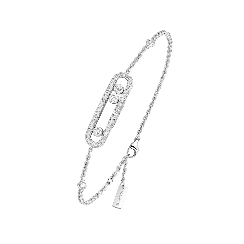 Move Pave Éclat Pavé Bracelet- 18K Gold